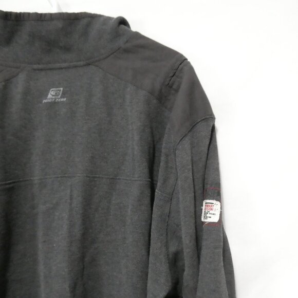 POINT ZERO - Orange Label | 2XT | Grey Long Sleeve Shirt | Pocket & Collar - Picture 11 of 15